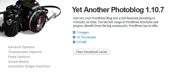 yet another photoblog plugin header image